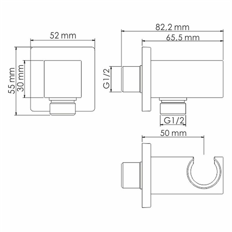 Душевая система WasserKRAFT А66209
