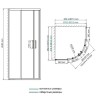 Душевой уголок WasserKRAFT Main 90х90 41S01