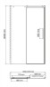 Душевая дверь WasserKRAFT Alme 140 15R31
