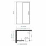 Душевой уголок WasserKRAFT Lopau 120x90 32S07L