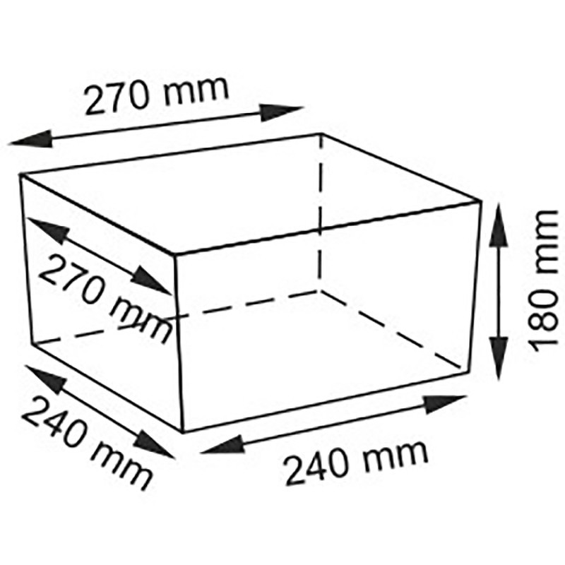 Корзина для аксессуаров WasserKRAFT Kammel WB-180-S
