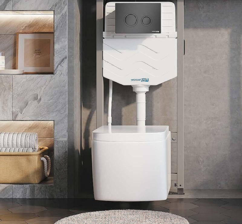 монтажная рама WasserKRAFT Aller 10TLT.010.ME для унитаза