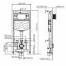 монтажная рама WasserKRAFT Aller 10TLT.010.ME для унитаза