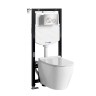 Комплект унитаза с инсталляцией WasserKRAFT Aller 10TLT.010.ME.BN02.H002