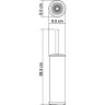 Ершик для унитаза WasserKRAFT K-1027W