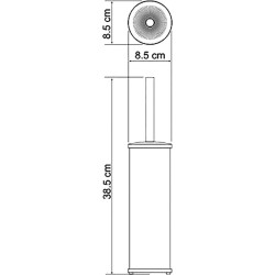 Ершик для унитаза WasserKRAFT K-1027W