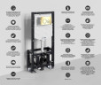 монтажная рама WasserKRAFT Dill 61TLT.010.ME для унитаза