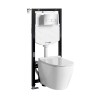 Комплект унитаза с инсталляцией WasserKRAFT Aller 10TLT.010.ME.CH03.H002