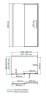 Душевой уголок WasserKRAFT Alme 140х100 15R37