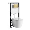 Комплект унитаза с инсталляцией WasserKRAFT Aller 10TLT.010.ME.MG02.H002