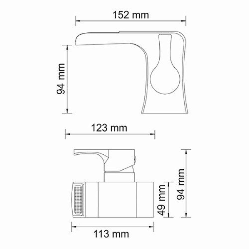 Смеситель для раковины WasserKRAFT Berkel 4869
