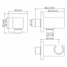 Гигиенический душ WasserKRAFT А66096