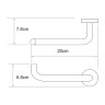 Держатель туалетной бумаги WasserKRAFT Rhein K-6296