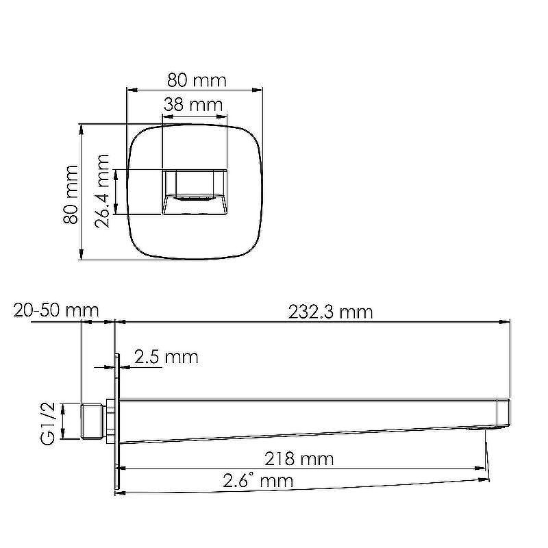 Душевая система WasserKRAFT Nuthe A9151.265.315.219.162.327.242.217