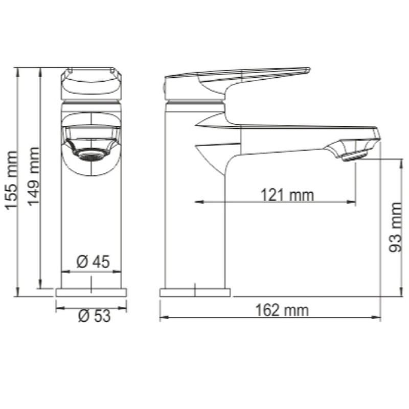 Смеситель для раковины WasserKRAFT Glan 6603