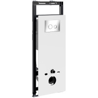 Инсталляция WasserKRAFT Salm 27TLT.010.ME.WH.CH01 для унитаза