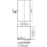 Душевой уголок WasserKRAFT Rhin 110x90 44S15