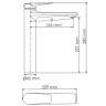 Смеситель для раковины WasserKRAFT Glan 6603H