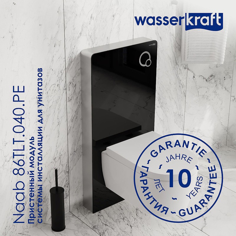 Инсталляция WasserKRAFT Naab 86TLT.040.PE.BL для унитаза