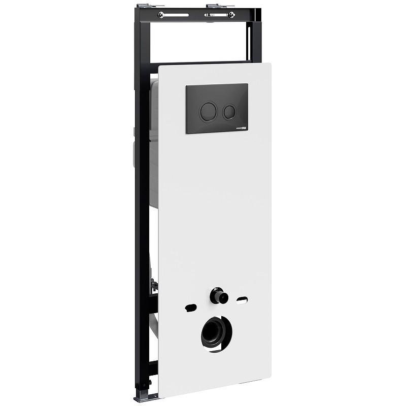 Инсталляция WasserKRAFT Salm 27TLT.010.ME.WH.MB01 для унитаза