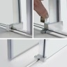 Душевой уголок WasserKRAFT Alme 130х90 15R33