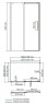 Душевой уголок WasserKRAFT Alme 130х90 15R33