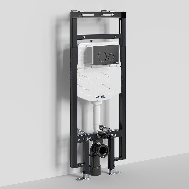 монтажная рама WasserKRAFT Dinkel 58TLT.010.ME.MB02 для унитаза