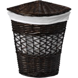 Корзина для белья WasserKRAFT Salm WB-270-M с крышкой