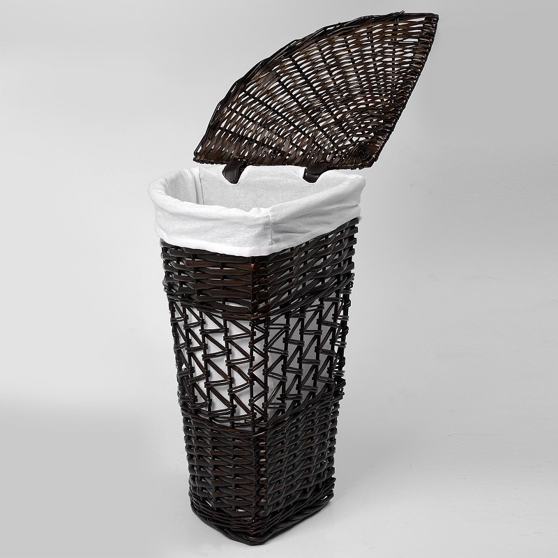 Корзина для белья WasserKRAFT Salm WB-270-M с крышкой