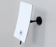 Косметическое зеркало WasserKRAFT K-1001BLACK с увеличением