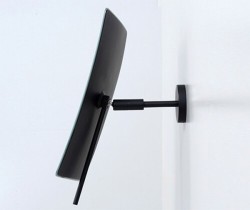 Косметическое зеркало WasserKRAFT K-1001BLACK с увеличением