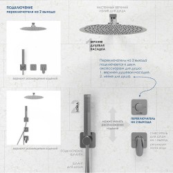 Переключатель потоков WasserKRAFT Saale A266