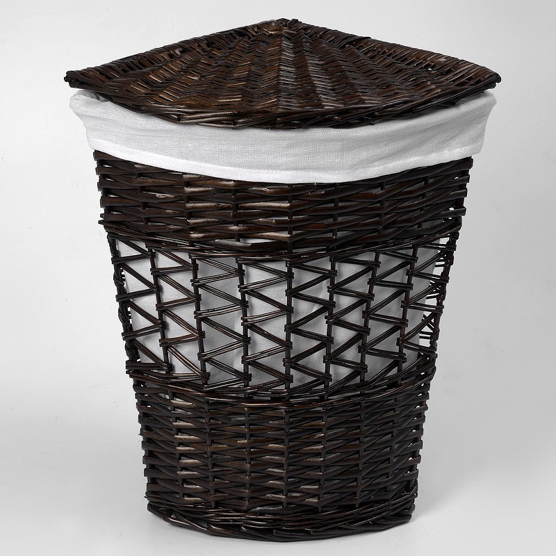 Корзина для белья WasserKRAFT Salm WB-270-L с крышкой