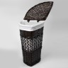 Корзина для белья WasserKRAFT Salm WB-270-L с крышкой