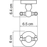 Крючок WasserKRAFT Aland K-8523D