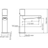 Смеситель для раковины WasserKRAFT Saale 9503