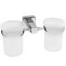 Стакан для зубных щеток WasserKRAFT Lippe K-6528D двойной