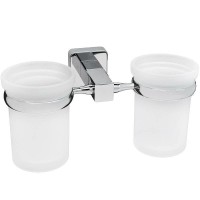 Стакан для зубных щеток WasserKRAFT Lippe K-6528D двойной