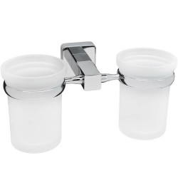Стакан для зубных щеток WasserKRAFT Lippe K-6528D двойной