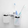 Стакан для зубных щеток WasserKRAFT Lippe K-6528D двойной