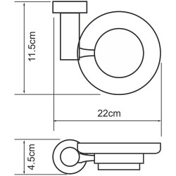 Мыльница WasserKRAFT Donau K-9429