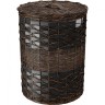 Корзина для белья WasserKRAFT Bever WB-240-M с крышкой