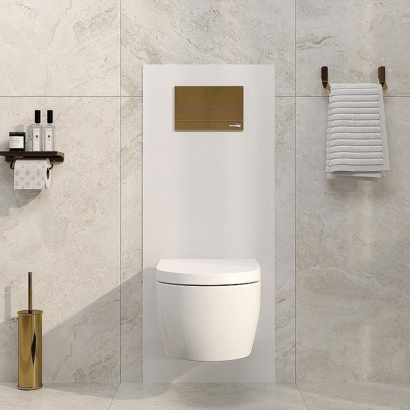 монтажная рама WasserKRAFT Glan 66TLT.010.ME.WH.PG04 для унитаза