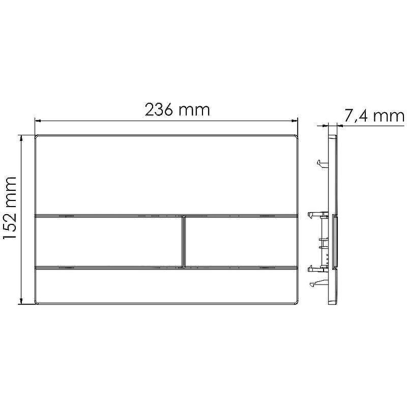 монтажная рама WasserKRAFT Alme 15TLT.010.ME.MG04 для унитаза