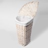 Корзина для белья WasserKRAFT Vils WB-560-L с крышкой