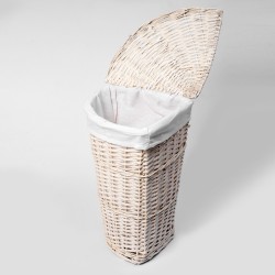 Корзина для белья WasserKRAFT Vils WB-560-L с крышкой