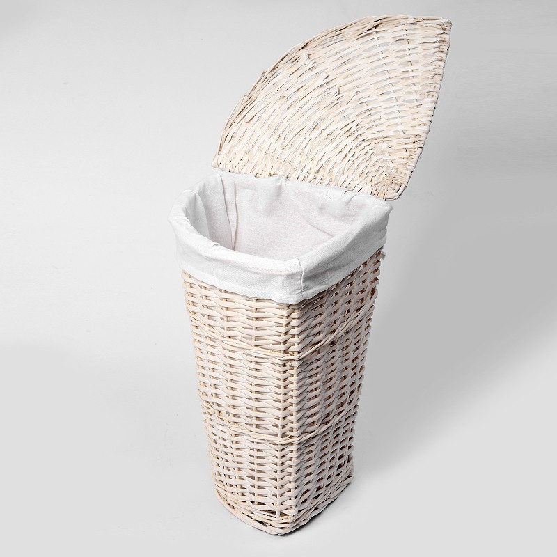 Корзина для белья WasserKRAFT Vils WB-560-L с крышкой