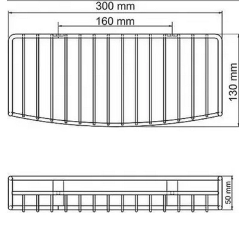 Полка корзина WasserKRAFT K-141133