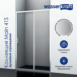 Душевой уголок WasserKRAFT Main 90x90 41S03M