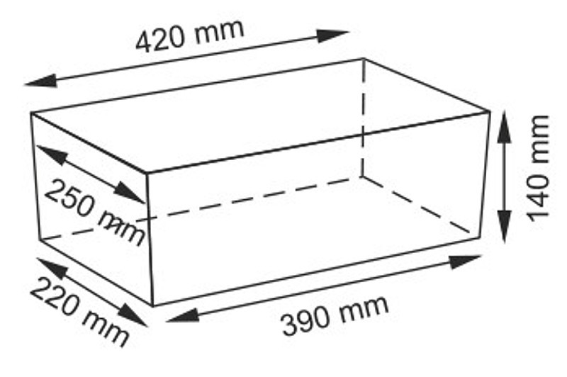 Корзина для аксессуаров WasserKRAFT Lossa WB-120-L